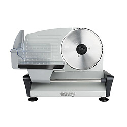 Acheter Trancheuse de viande semi-professionnel en acier inoxydable disque de coupe 19cm, 150, Argent, Camry, CR 4702