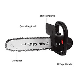 Avis Wewoo Scie à chaîne de sous-station de meuleuse d'angle Power Tool pour changer le convertisseur de