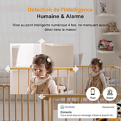 Acheter YESKAMO Caméra Surveillance WiFi Intérieure 1080P, Camera WiFi 2.4Ghz, Vision Nocturne, AI Détection de Mouvement Suivi Intelligent, Audio Bidirectionnel, Compatible avec Alexa pour Bébé, Animaux