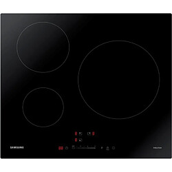 Table de cuisson à induction 60cm 3 feux 7200w noir - nz63m3707ak - SAMSUNG