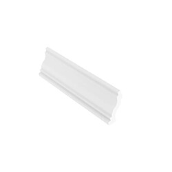 Acheter Vente-Unique Lot de 3 corniches plafond en polystyrène L290 x l1.4 x H6 cm blanc - TOSCRIA