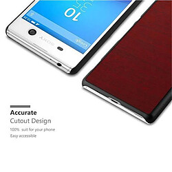 Avis Cadorabo Coque Sony Xperia M5 Etui en Rouge