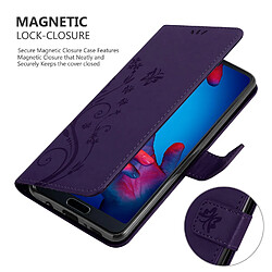 Cadorabo Coque Huawei P20 Etui en Mauve pas cher