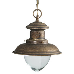 Biscottini Lustre Style Vieillie Marine En Fonte D