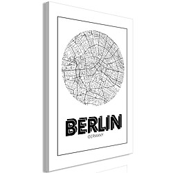 Artgeist Tableau - Retro Berlin (1 Part) Vertical [20x30]