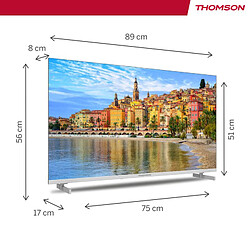 Téléviseur Full HD 40" 101 cm THOMSON 40FG2S14W