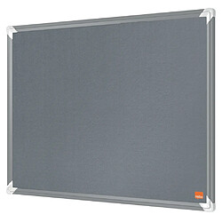 Nobo Tableau d'affichage en feutre Premium Plus 60x45 cm Gris