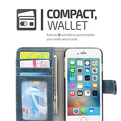 Cadorabo Coque iPhone 6 / 6S Etui en Bleu pas cher