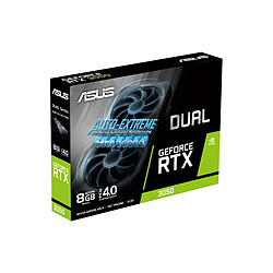 ASUS Carte Graphique Nvidia GeForce RTX 3050 Dual LHR 8Go