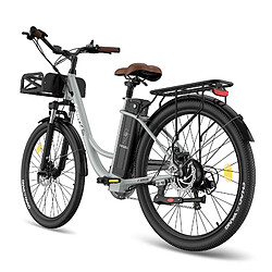 Vélo électrique FAFREES F26 Lasting - Moteur 250W Batterie 36V20.3Ah Assisted Autonomie 160KM Frein à Disque Mécanique - Gris pas cher