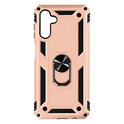 Avizar Coque Samsung Galaxy A13 5G et A04s Antichoc Hybride Bague Support Vidéo rose