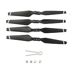 4 pièces hélices pour hubsan h501s h501c h501a mjx b2c b2w bugs 2 b3 noir