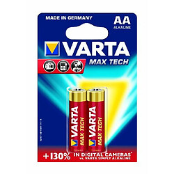 Varta Max Tech Piles Alcalines AA LR06 x 2