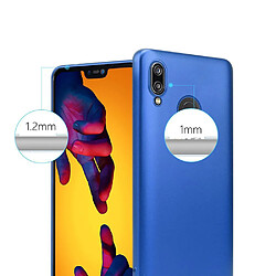 Cadorabo Coque Huawei P20 LITE 2018 / NOVA 3E Etui en Bleu pas cher