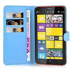 Cadorabo Coque Nokia Lumia 1320 Etui en Bleu