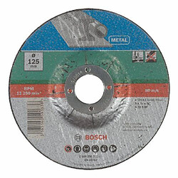 Bosch 2609256311 Disque à tronçonner à moyeu déporté pour Métaux Diamètre 125 mm Diamètre d'alésage 22/23 Epaisseur 2,5 mm