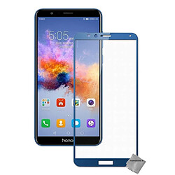 Htdmobiles Film de protection vitre verre trempe incurve integral pour Huawei Honor 7X - BLEU