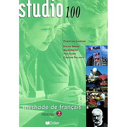 Studio 100, niveau 2 : méthode de français