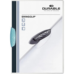 DURABLE Chemise à clip SWINGCLIP, format A4, clip bleu ()