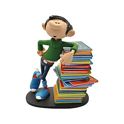 Plastoy Gaston - Statuette Gaston Stack of Comics 16 cm