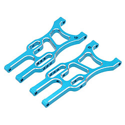 1 Paire 1/10 Bras De Suspension Inférieur Avant En Alliage D'aluminium Pour RC Redcat HSP Bleu pas cher