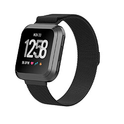 Milanese Loop Metal Replacement Bracelet Strap Bracelets pour Fitbit Versa