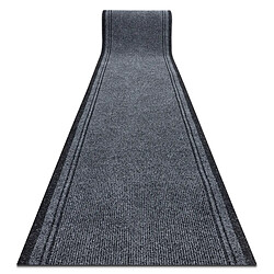 RUGSX PAILLASSON TAPIS DE COULOIR ANTIDÉRAPANT MALAGA gris 2107 100 cm 100x440 cm