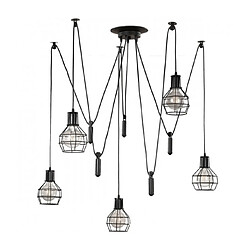 Onli Suspension SPIDER Wire Shade Métal Noir