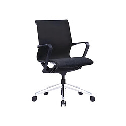 Avis Vente-Unique Fauteuil de bureau professionnel - Tissu - Gris chiné - LACITY