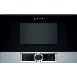 Micro-ondes solo 21l 900w encastrable inox - bfr634gs1 - BOSCH