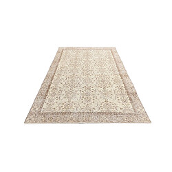 Avis Vidal Tapis de laine 262x160 brun Ultra Vintage