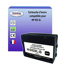 Cartouche compatible avec HP OfficeJet 6100 ePrinter H611a, 6600 remplace HP 932XL Noire - T3AZUR