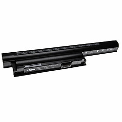 vhbw batterie remplace Sony VGP-BPL26, VGP-BPS26, VGP-BPS26A pour laptop (5200mAh, 11.1V, Li-Polymère, noir)