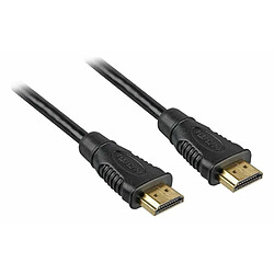 PremiumCord 4K HDMI Câble M/M 10,2Gbps, Connecteurs Plaqués or Avec Canal de Retour Audio, Compatible Avec la Vidéo 4K UHD 2160p, Deep Color, 3D, HDR, 3x Blindé, Noir, 10 m