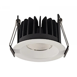 Inspired Downlight encastré LED, blanc, 24 deg. Angle de faisceau, 780lm, 2700K, IP44, DRIVER NON INCLUS