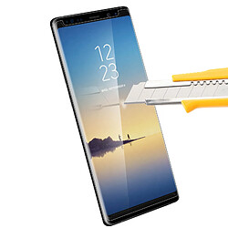 Avis Starcase Film Galaxy Note 8 Verre trempé Protection Ecran - Bords Incurvés Transparent