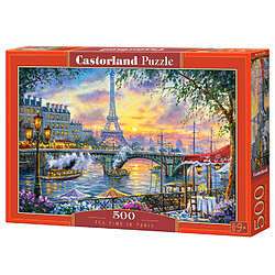 Castorland Puzzle 500 pièces : Paris à l'heure du thé