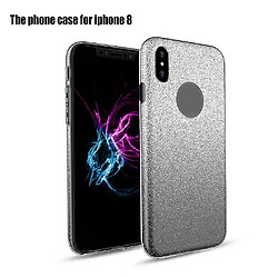 Acheter Universal 3-en-1 Case de protection de téléphone portable brillant Bling Mobile Phone Cover pour iPhone X