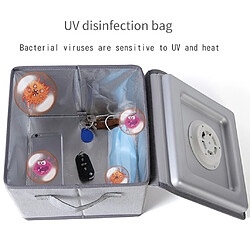 Sac De Désinfectant UV Pliable UVC 360 Commutateur Inductif Rechargeable USB Propre