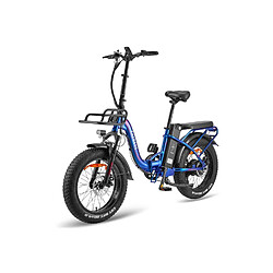 Acheter FAFREES F20 Max Vélo Électrique - Moteur 500W Batterie 48V 22.5AH Autonomie 110KM Freins à Disque - Bleu Violet