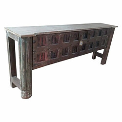 Buffet Alexandra House Living Marron Acacia Bois de manguier 42 x 90 x 223 cm