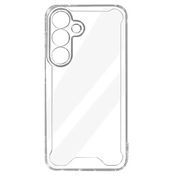 Avizar Coque pour Samsung Galaxy A15 Rigide Coins Renforcés Bords Surélevés Transparent