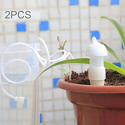 Wewoo 2 PCS Gardening Arrosage Automatique Goutte à Irrigation Set Fleurs en Pot Dispositif d'arrosage