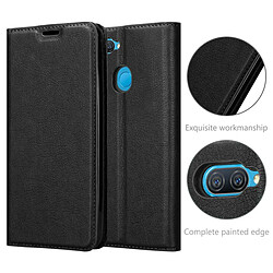 Cadorabo Coque Oppo A12 Etui en Noir pas cher