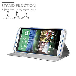 Cadorabo Coque HTC Desire 820 Etui en Argent pas cher