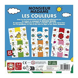 Avis Educa Borras Jeu d'apprentissage - EDUCA - Monsieur Madame - Les Couleurs