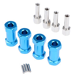 Adaptateur d'extension pour moyeu hexagonal 12mm 15-25mm pour RC Crawler Blue -25mm pas cher