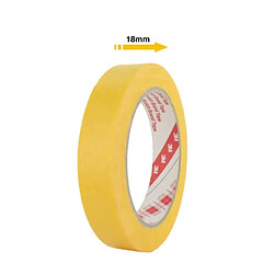 Ruban de masquage 3M 244 18mm x 50m jaune