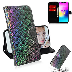 Wewoo Housse Coque Pour LG W10 couleur unie boucle magnétique coloré horizontale étui en cuir PU avec titulaire et fentes cartes et portefeuille et lanière argent