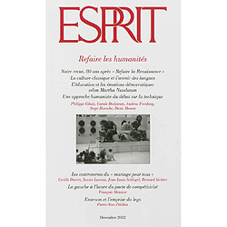 Esprit, n° 390. Refaire les humanités - Occasion